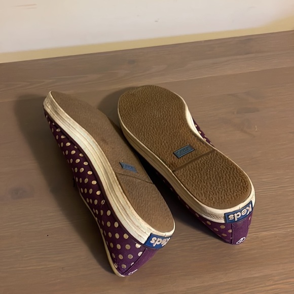 Keds x Taylor Swift Purple and Gold Polka Dot Shoes - Women’s Size 8.5 - Picture 8 of 8